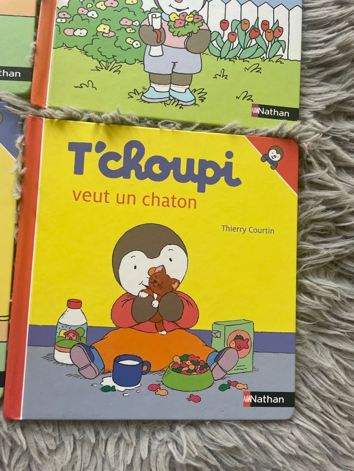 Lot de 4 livres T'choupi - Nathan - photo numéro 4