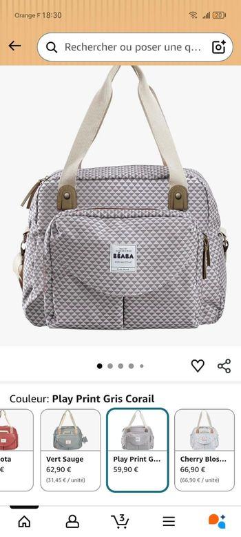 Sac béaba plus cadeau 