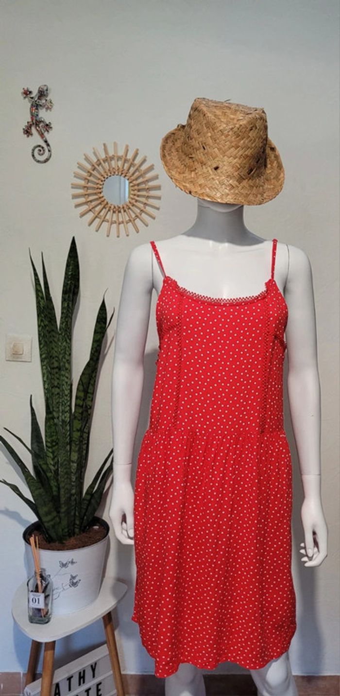 Robe à pois kiabi