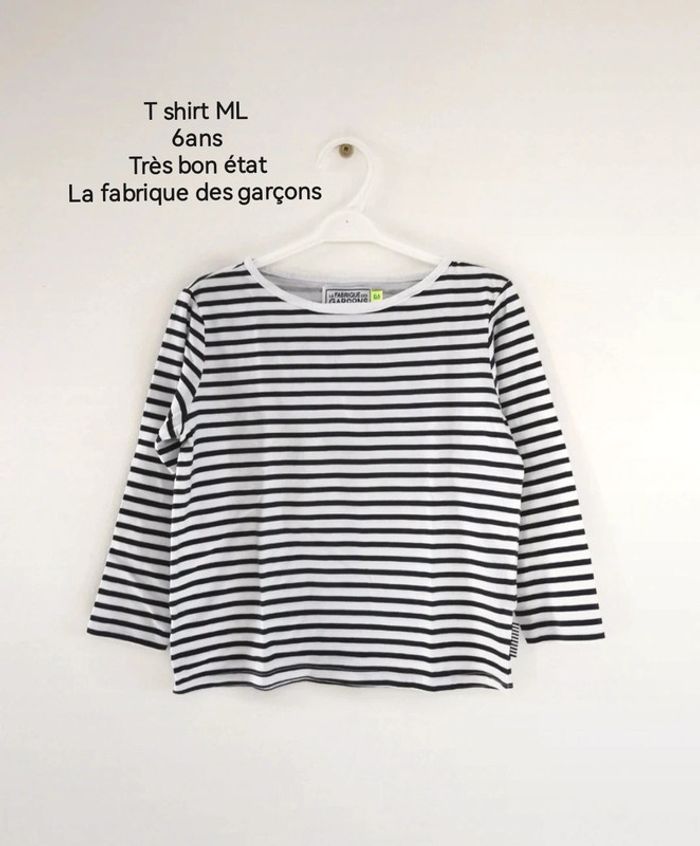 T shirt ML 6ans