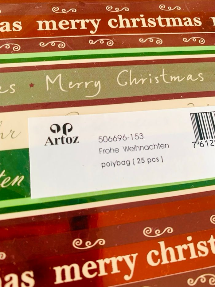 Lot 25 feuilles Auto-adhésif phrases Noël - photo numéro 2