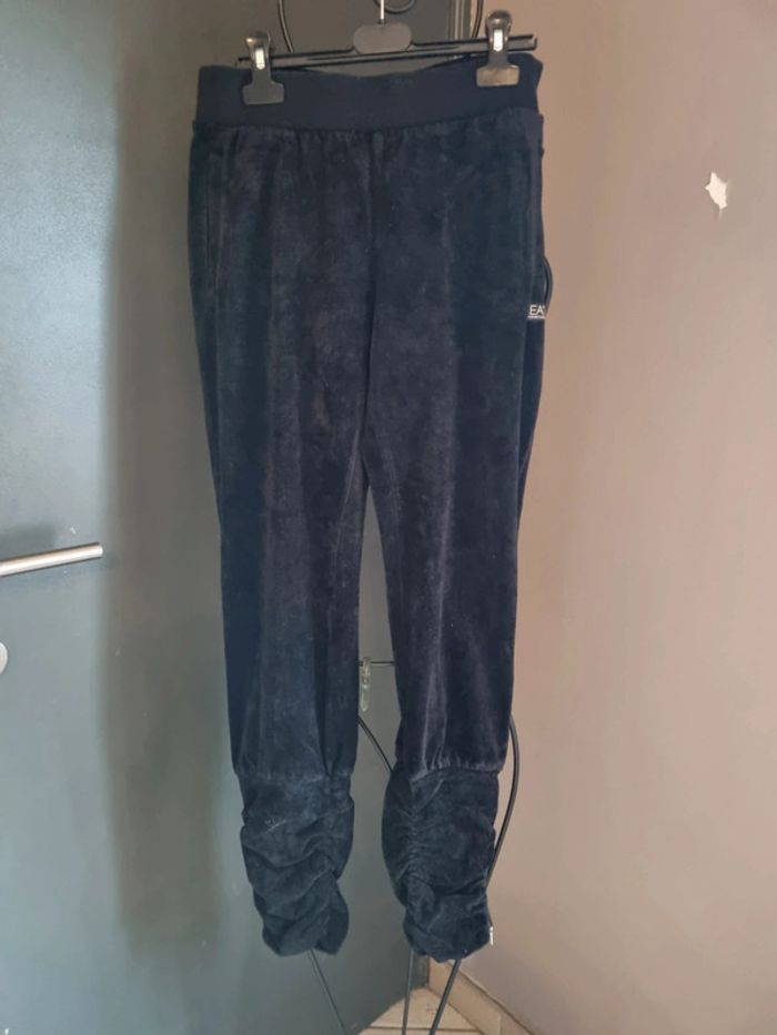 Ensemble training noir velours - photo numéro 3