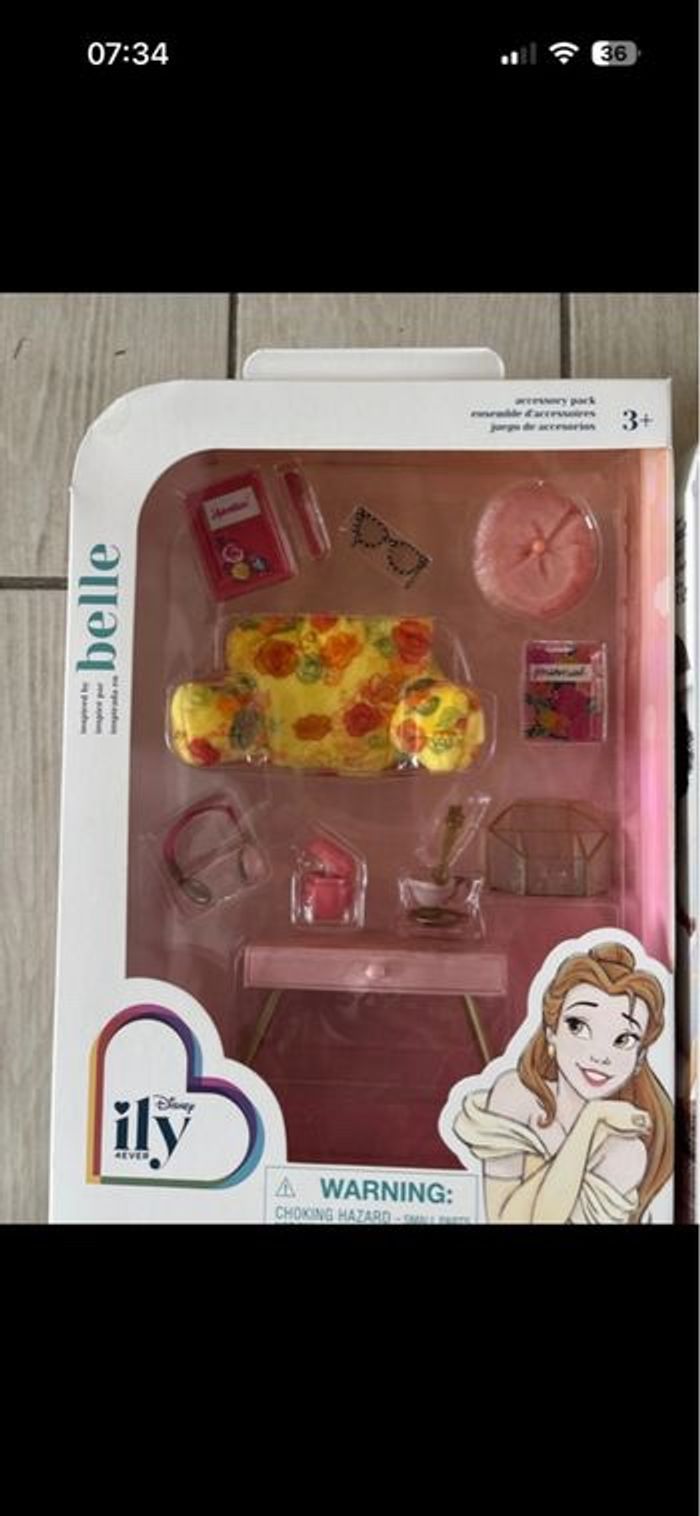 Lot accessoires meubles poupée ily - photo numéro 3