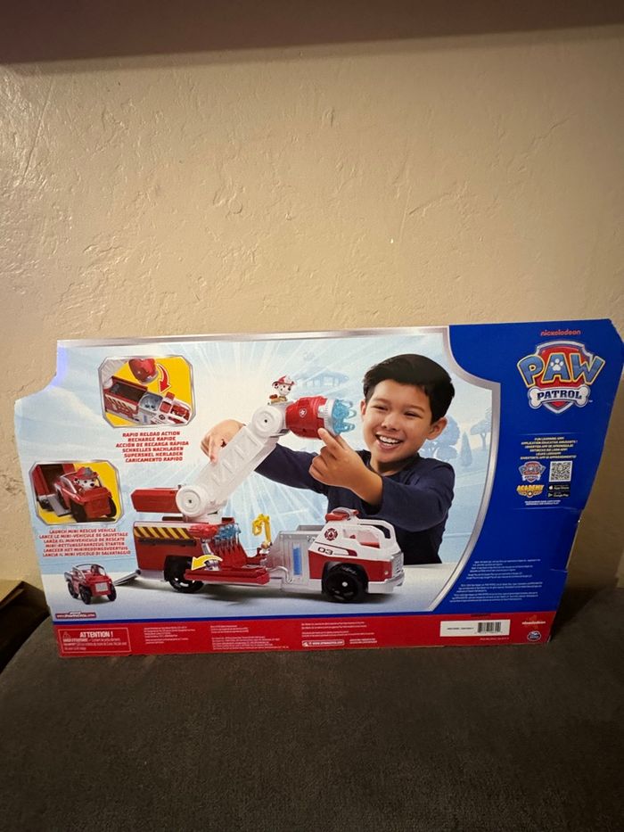 Camion pompier paw patrol, pat’ patrouille - photo numéro 2