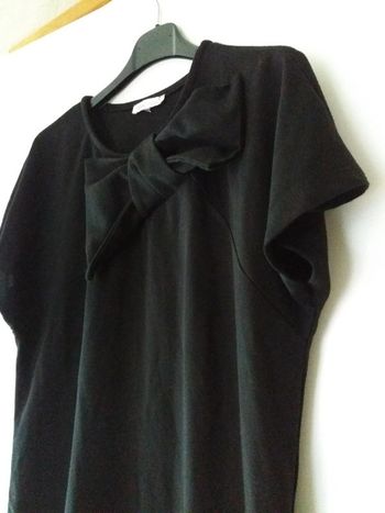 Robe noire Good Look avec noeud