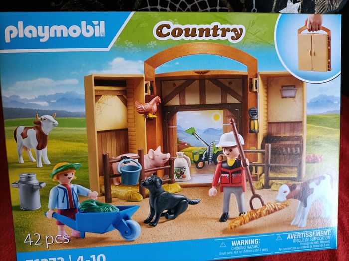 Playmobil étable transportable neuf - photo numéro 4