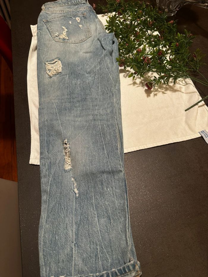 👖 Pantalon “Girlfriend” troué – Bershka – Taille 36 🩵 - photo numéro 11