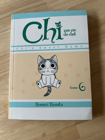 Manga Chi, Une Vie de Chat – Tome 6 – Konami Kanata – Bon État