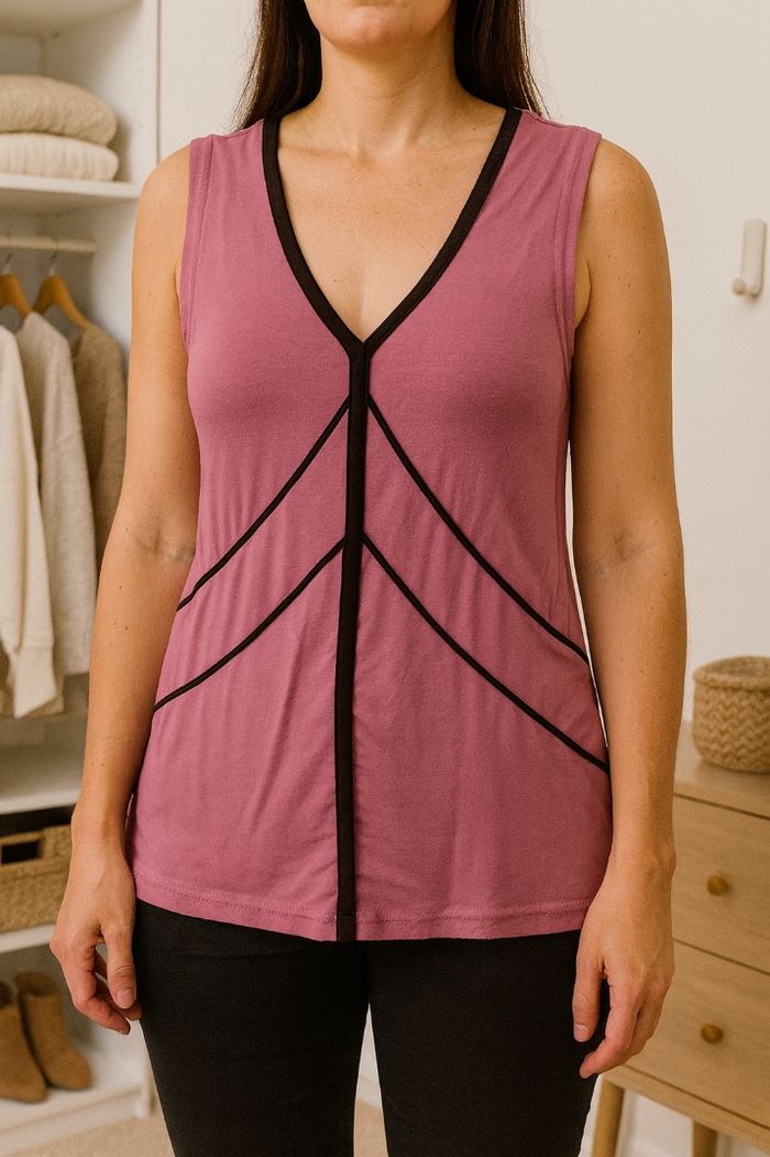 Débardeur rose 42/44