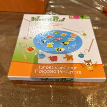 Le jeu le petit pêcheur en bois