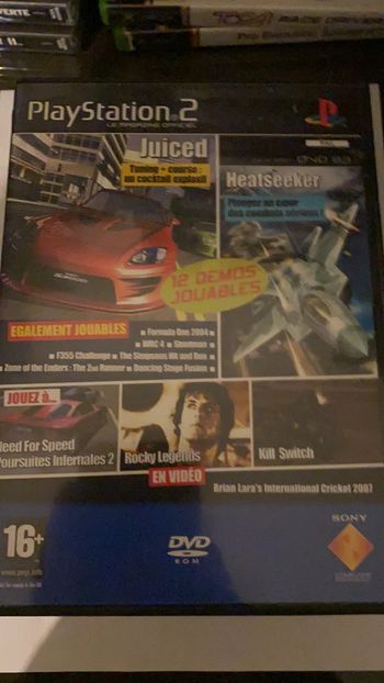 démo ps2 Sony