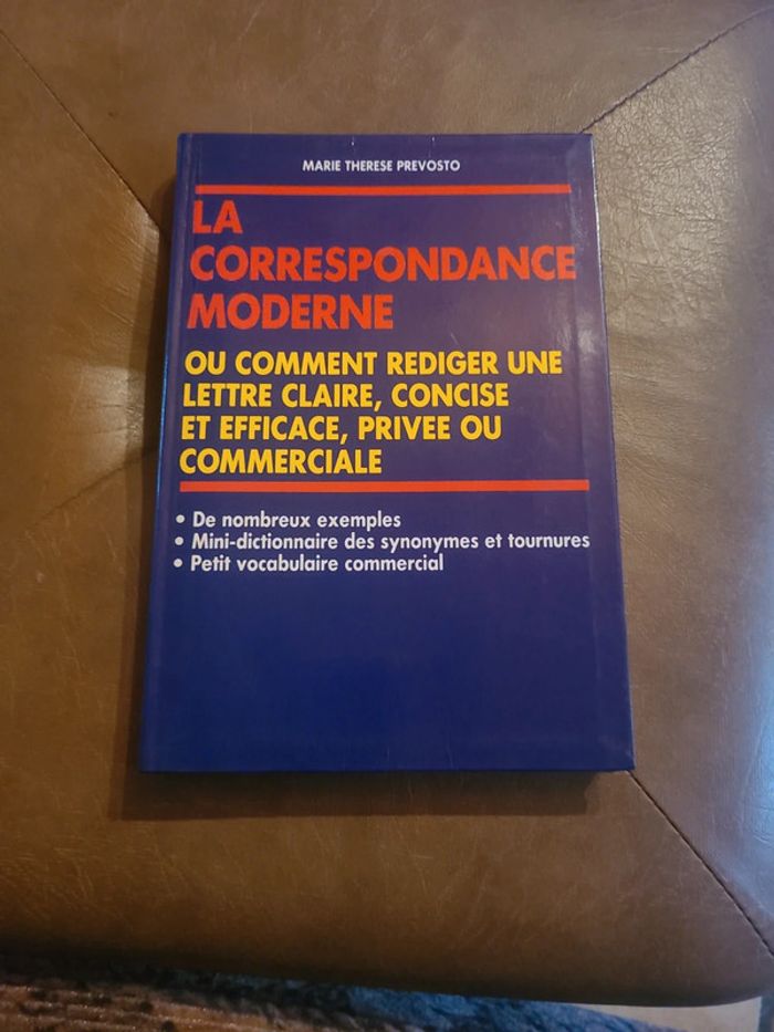 La correspondance moderne