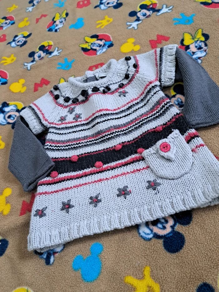 Pull Tunique bébé 6mois - photo numéro 2