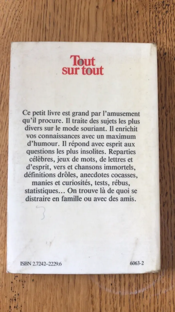 petit dictionnaire de l’insolite et du sourire - photo numéro 2