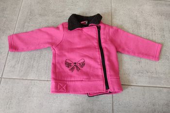 veste polaire zippée 12 mois