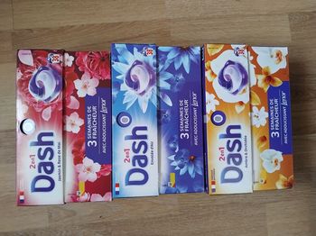 114 dosettes pour linge