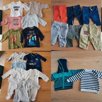 Gros lot de vêtements bébé garçon taille 3 mois