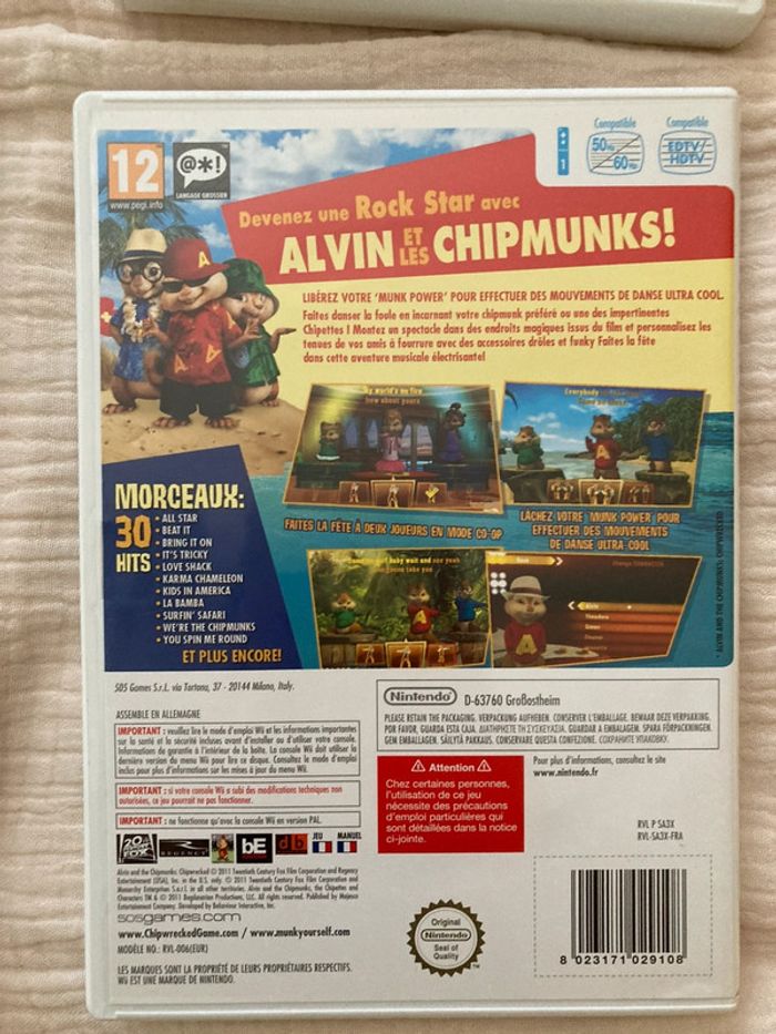 4 jeux Nintendo Wii à l’unité || ou en lot - photo numéro 3