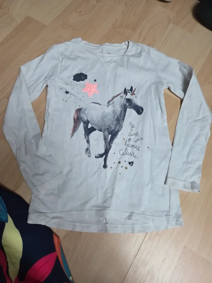 Tee shirt 6ans fille gemo kids