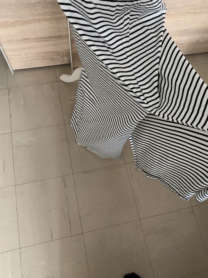 Longue robe lignée dentelle lola&liza XL - photo numéro 4