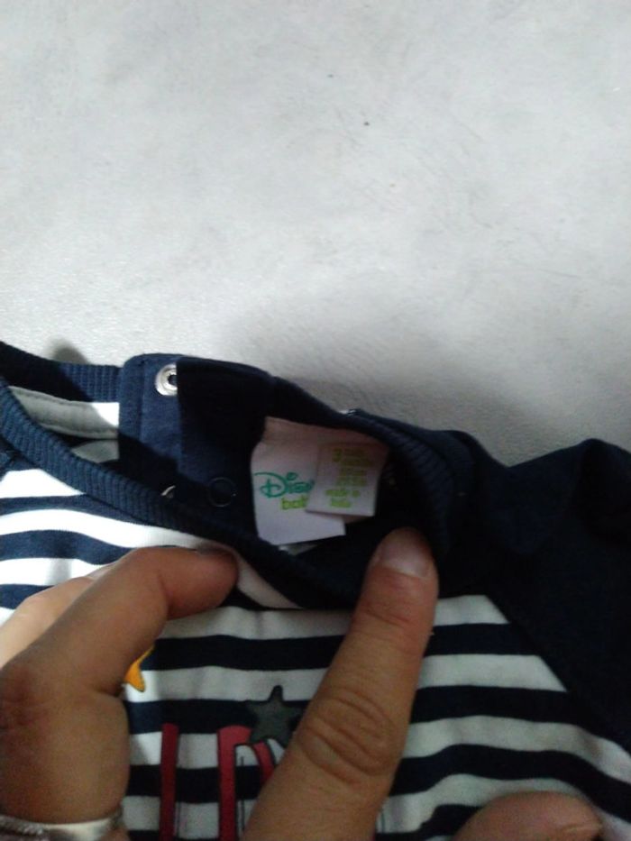 T shirt manche longue Mickey - photo numéro 2