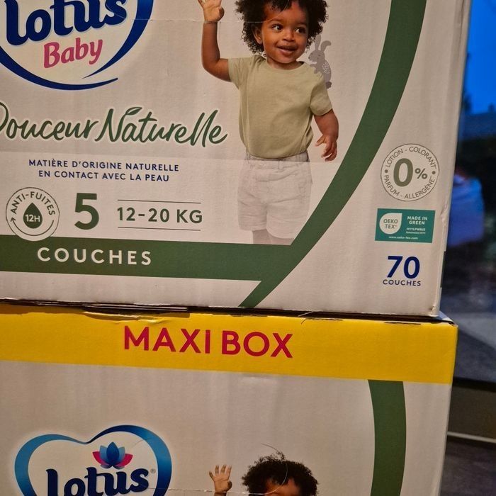 Couche taille 5 Lotus Baby taille 5 : 140 Couches - photo numéro 2