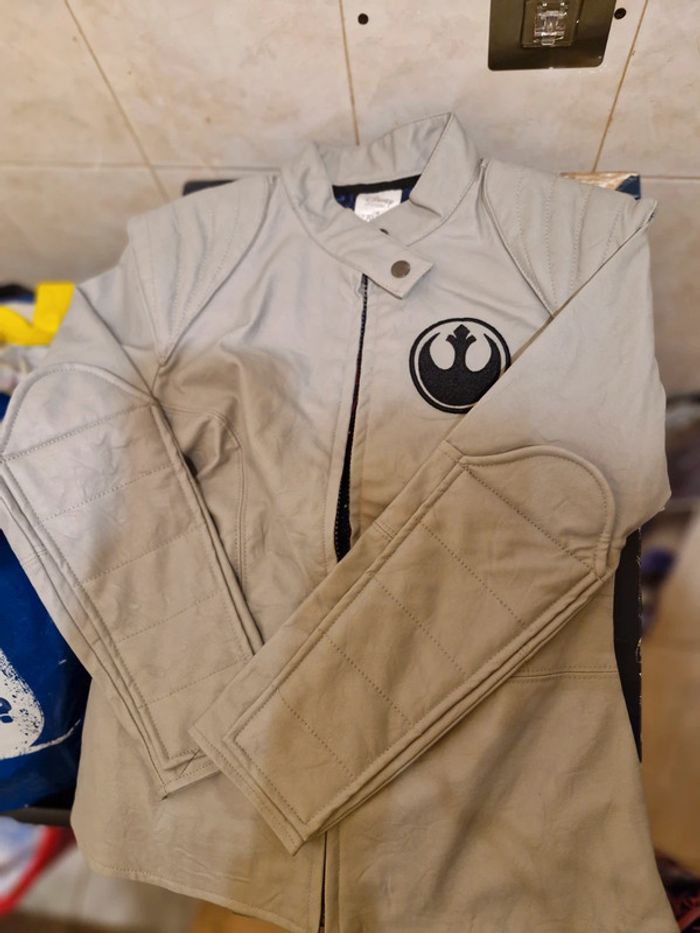 Veste 7/8ans star wars rebel alliance disney store grise - photo numéro 6