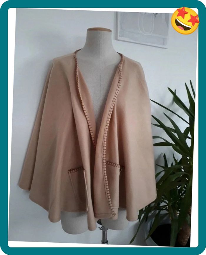 Poncho/cap polaire pour l'hivers Neuve🌿💝