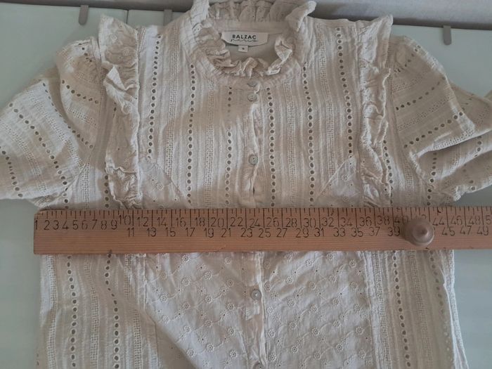 Balzac blouse chemise T 36/38 en tbe - photo numéro 15