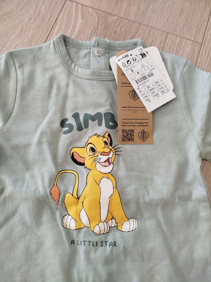 Pyjama Simba 9 mois neuf - photo numéro 3