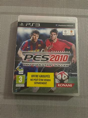 Pro Evolution Soccer 2010 Jeu PS3 FR