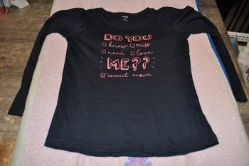 T shirt ml 8 ans fille