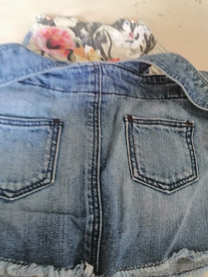 Robe jean Zara 3 /6 mois - photo numéro 3