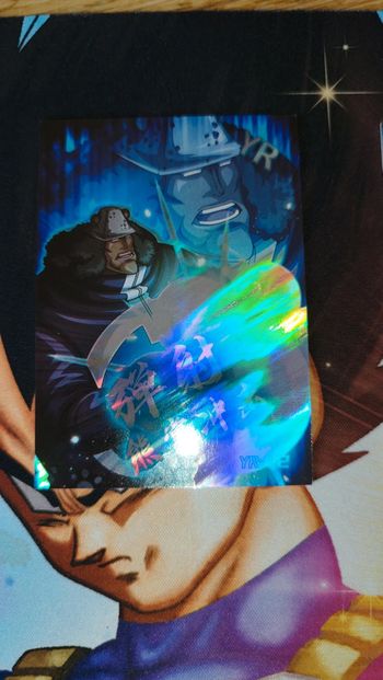 Carte Bartholomew Kuma One Piece card foil YR 12