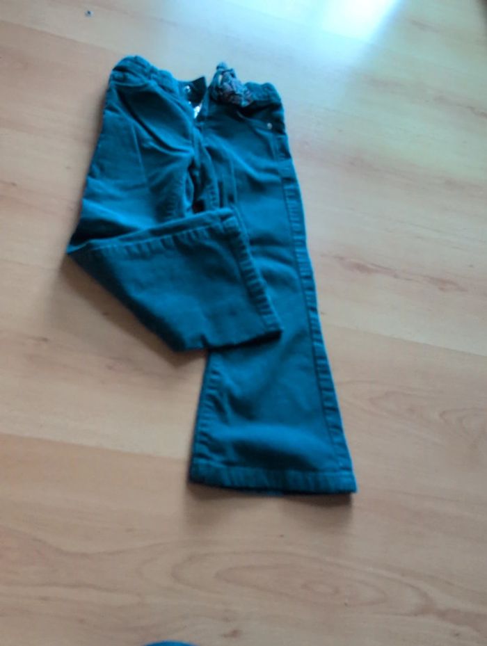 Lot de 2 jeans fille 4 ans Okaidi - photo numéro 4