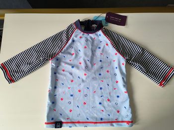 Tee shirt Anti-UV sergent major taille 122 cm neuf