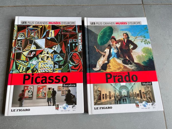 Lot livres les plus grands musées d’Europe Espagne