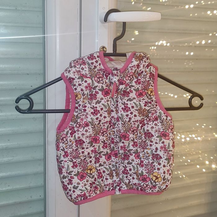 Veste sans manches fille