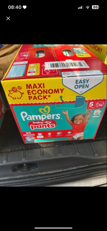 Pampers t5