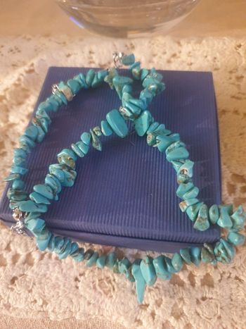 Collier turquoise 