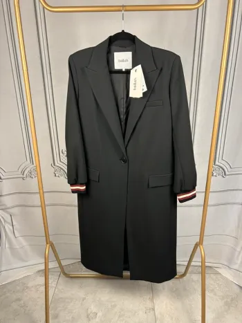 Manteau long Noir Ba&sh T.1 / S neuf