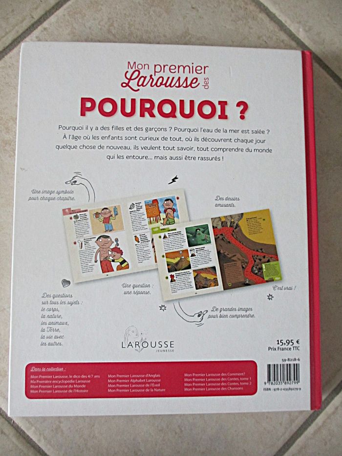Livre enfant Mon premier Larousse des Pourquoi ? - photo numéro 2