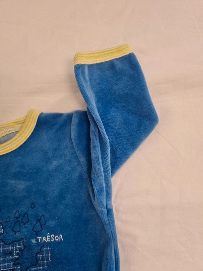 Pyjama grenouillère 3 mois Petit Bateau - photo numéro 2