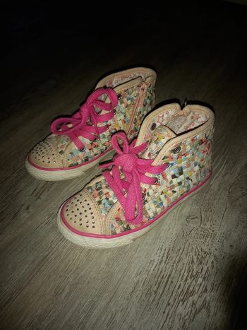 basket montante rose et coloré primigi pointure 28