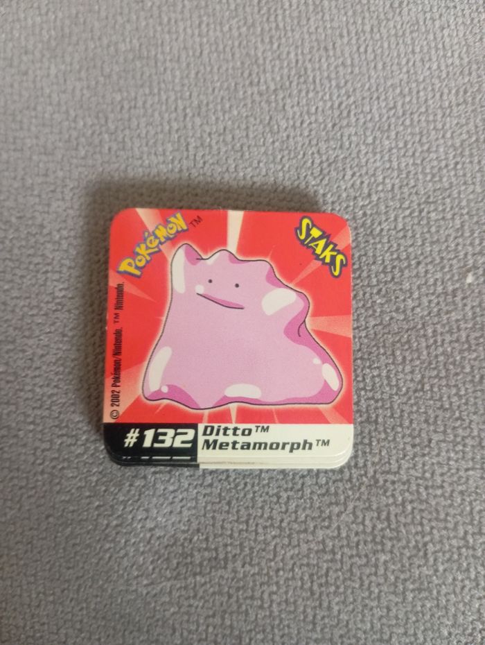 Magnet Pokémon Staks N°132 Métamorphe