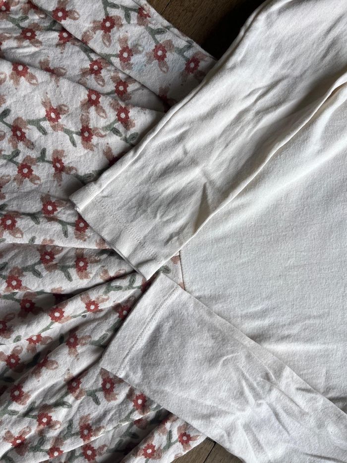 Robe crème Petit Bateau 8 ans - photo numéro 2