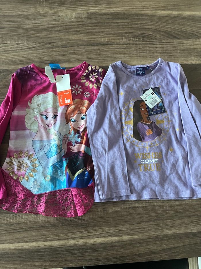 2 tshirts manches longues - photo numéro 1