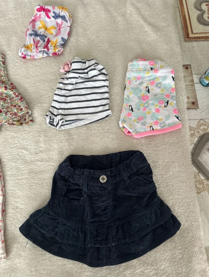 Lot de shorts fille 3 mois - photo numéro 3