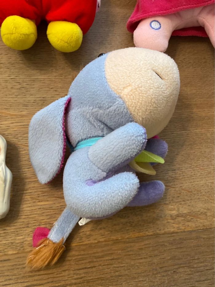 Lot de 13 petites peluches et une girafe Sophie - photo numéro 11
