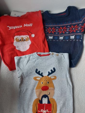 Lot 3 pulls Noël